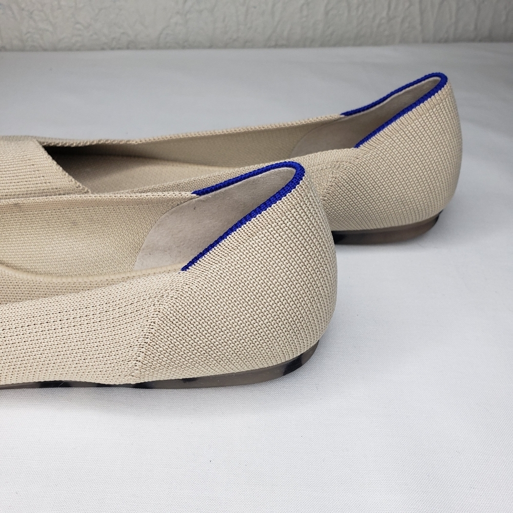 Rothy’s Retired Ecru Round Toe Flats Ballet Shoes Womens Size 10 US - Picture 11 of 15